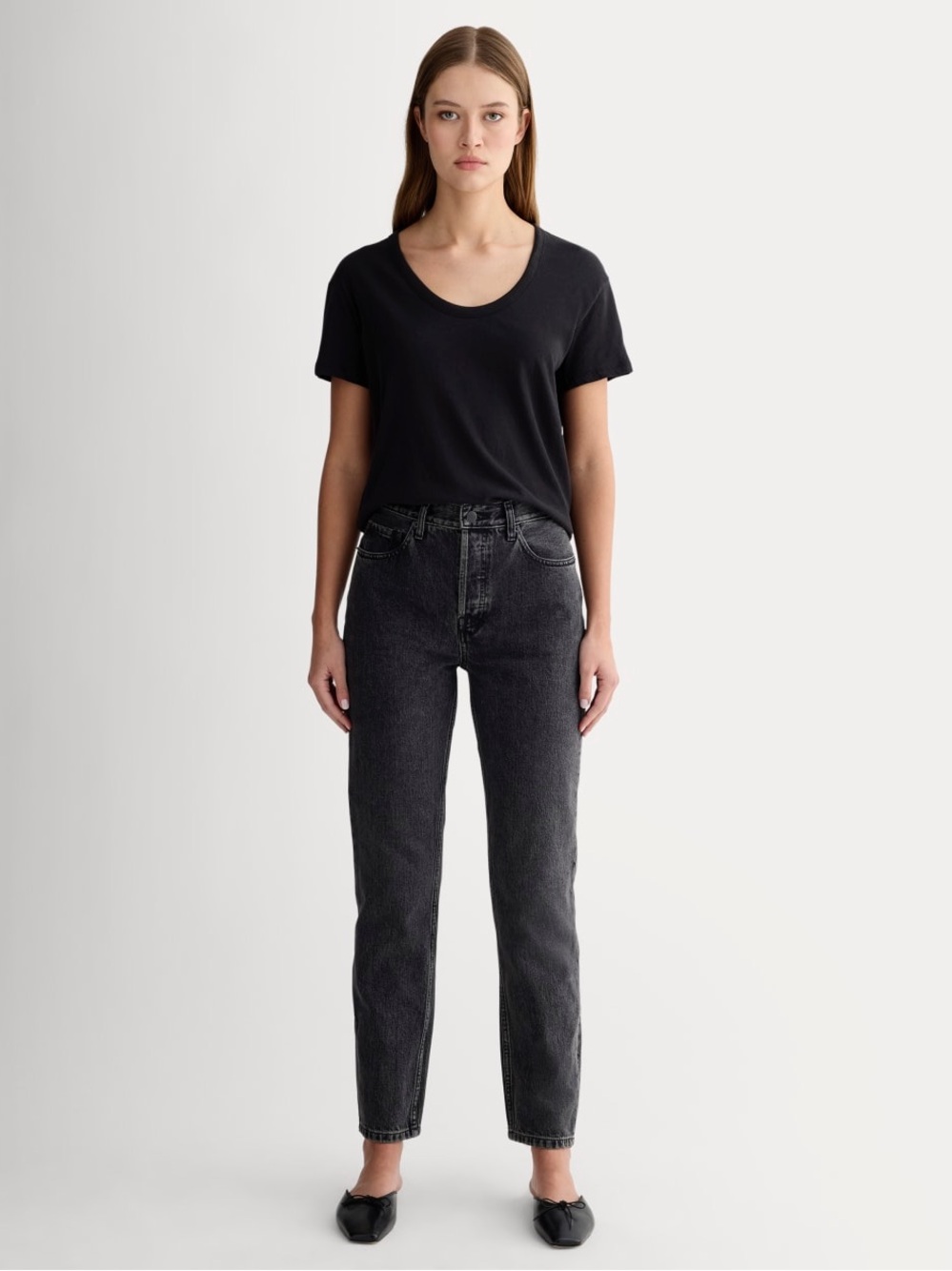 NWT Everlane Dark Wash The 90s Cheeky Jean, Size 29